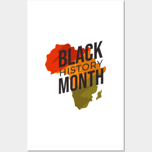 Black history month Africa Posters and Art